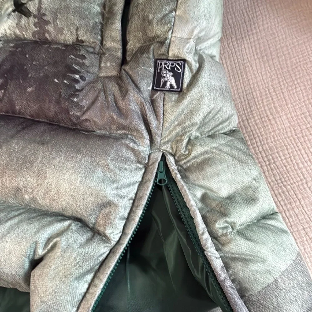 NWT‎ PRPS Le Brins Parka Jacket Puffer Hooded Hunting Outdoors Down Fill $450